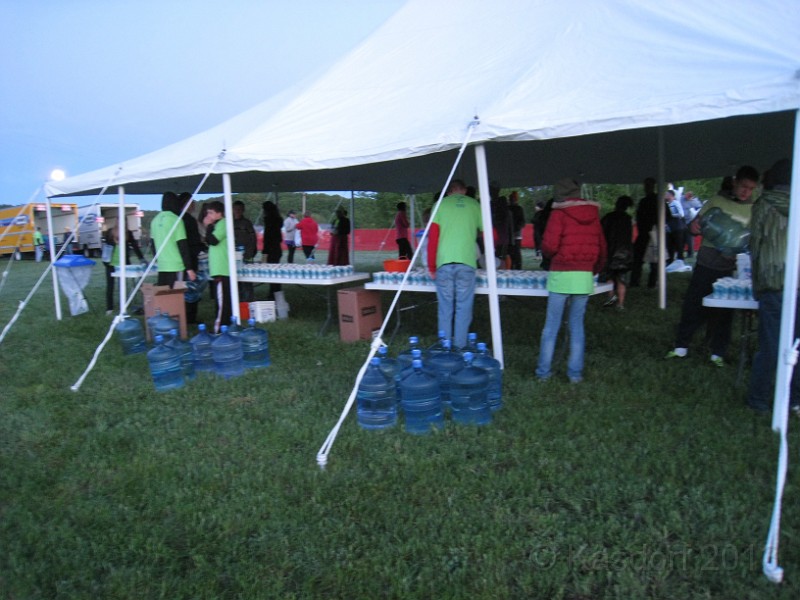 2013 Bayshore Half 019.JPG - The bus dropped me off about 5:30 AM - not many people here yet.
